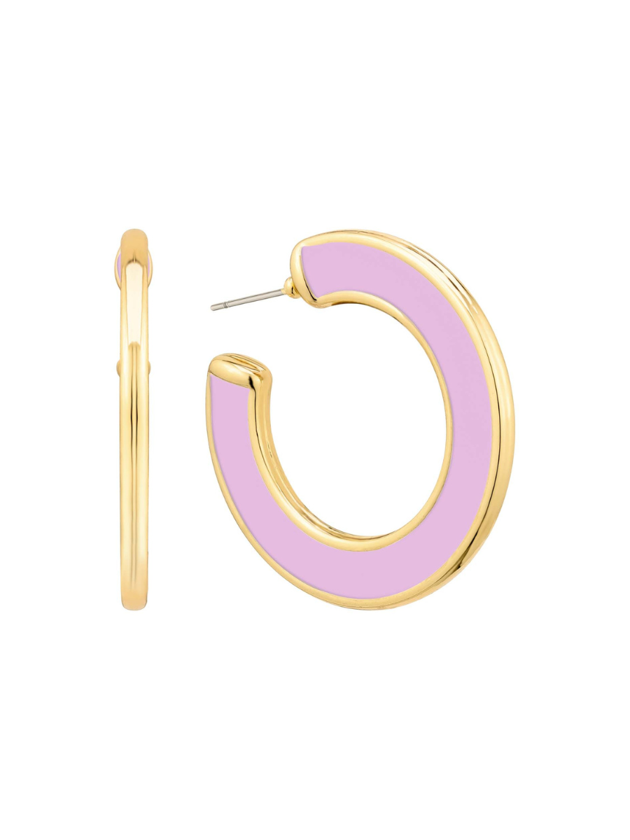 Archie Earrings: LAVENDER