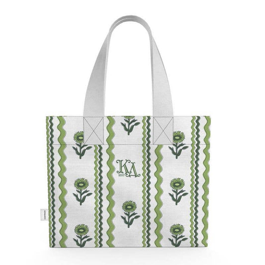 Kappa Delta Organic Cotton Rickrack Tote