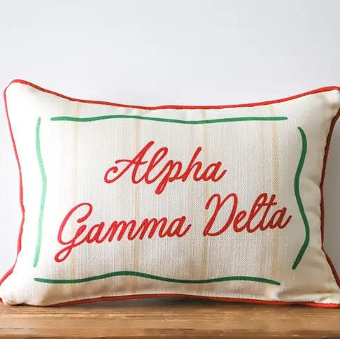 Sorority Stripe Pillow