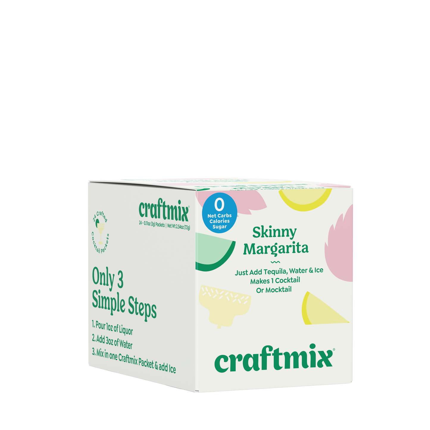 Skinny Margarita Cocktail / Mocktail Mixer - Single Packet