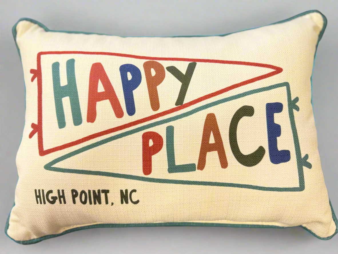 High Point Pennant Pillow