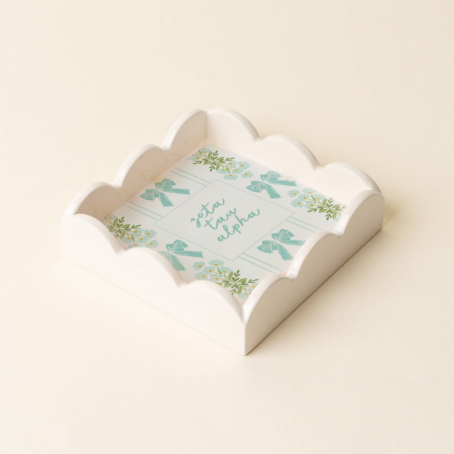Sorority Scallop Trinket Tray