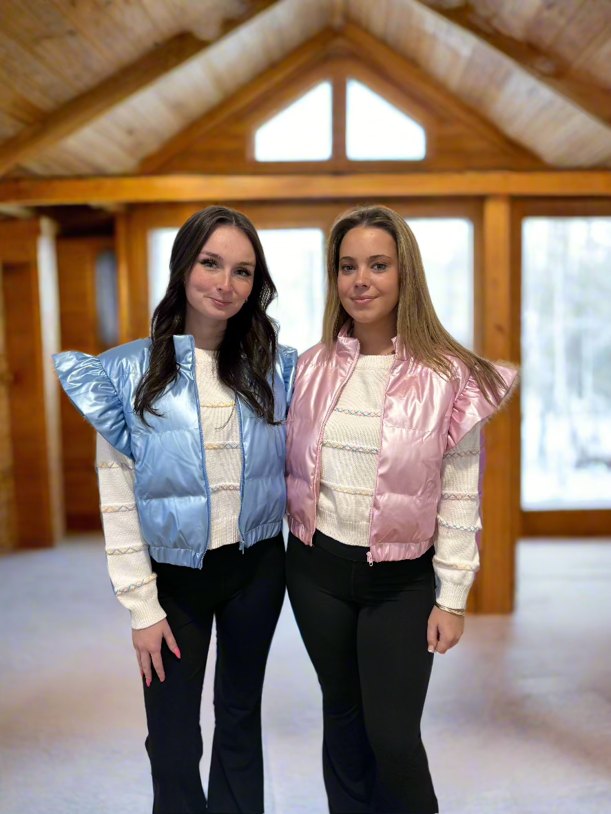 Frost Vest - BLUE FINAL SALE
