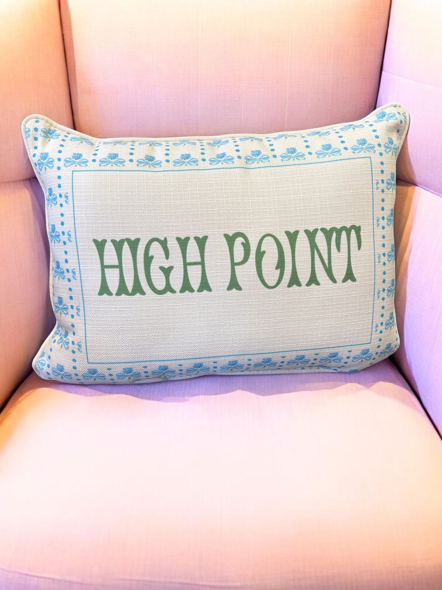 Blue Hydrangea HP Pillow