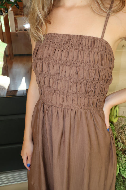 Tan Lines Maxi Dress