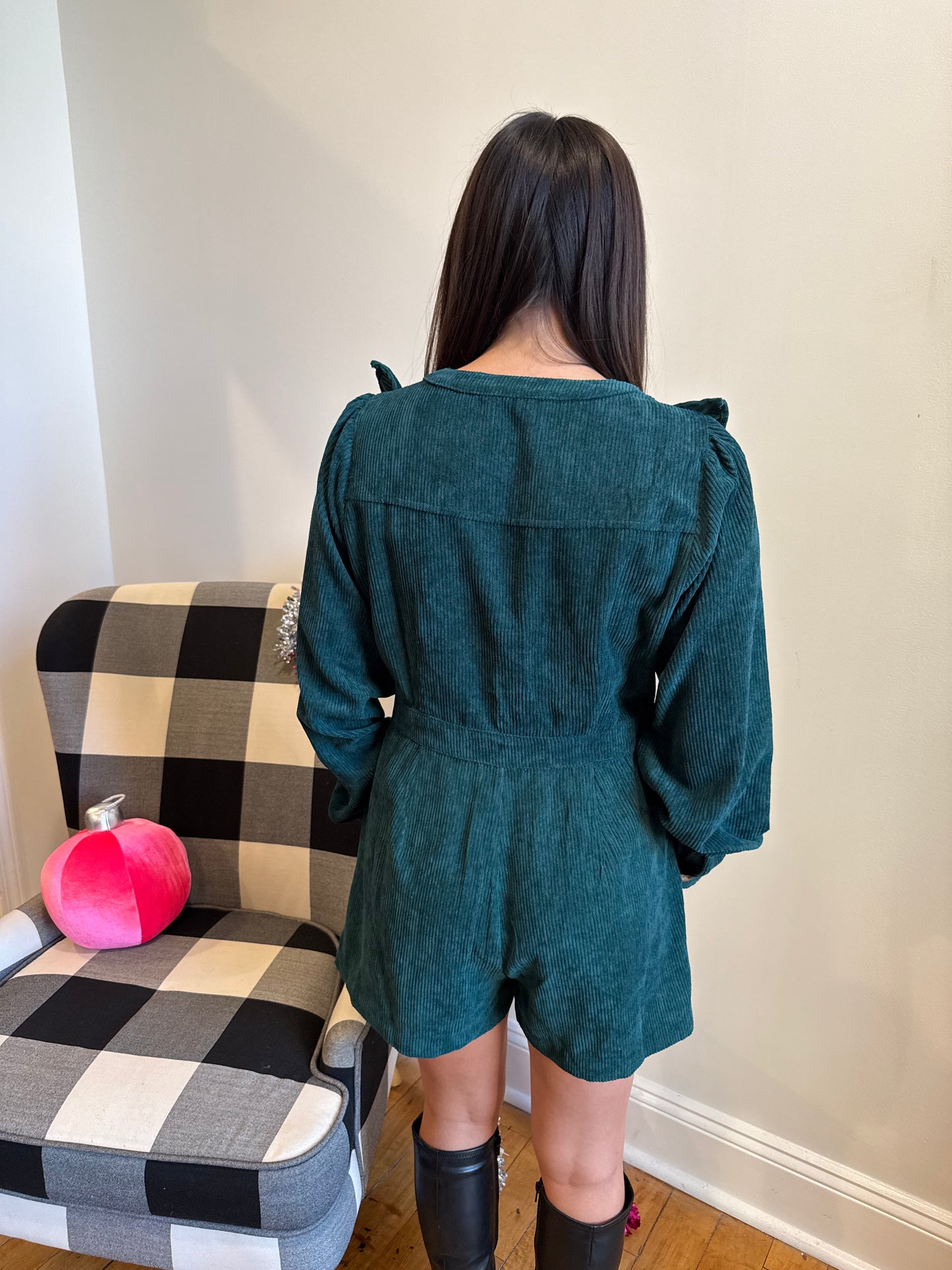 Good Tidings Romper **FINAL SALE**