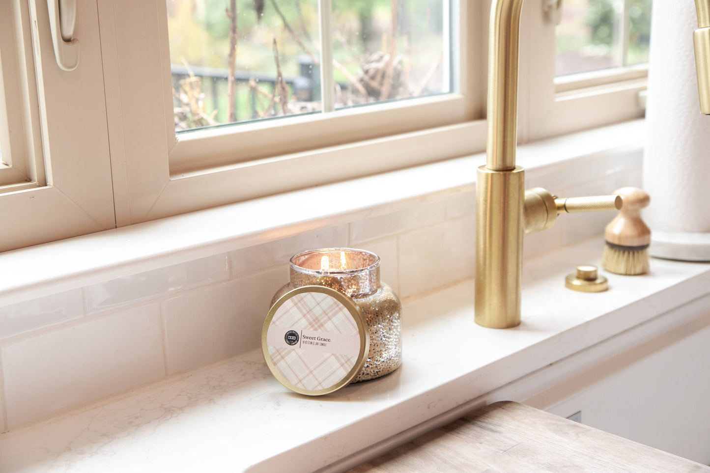 Sweet Grace Mercury Jar Candle