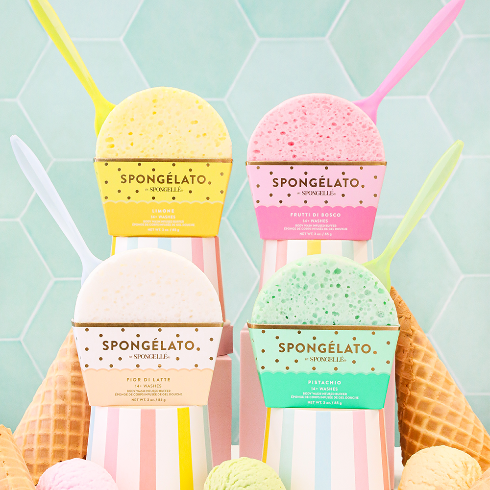 Spongelato Body Buffer 4 Scents!