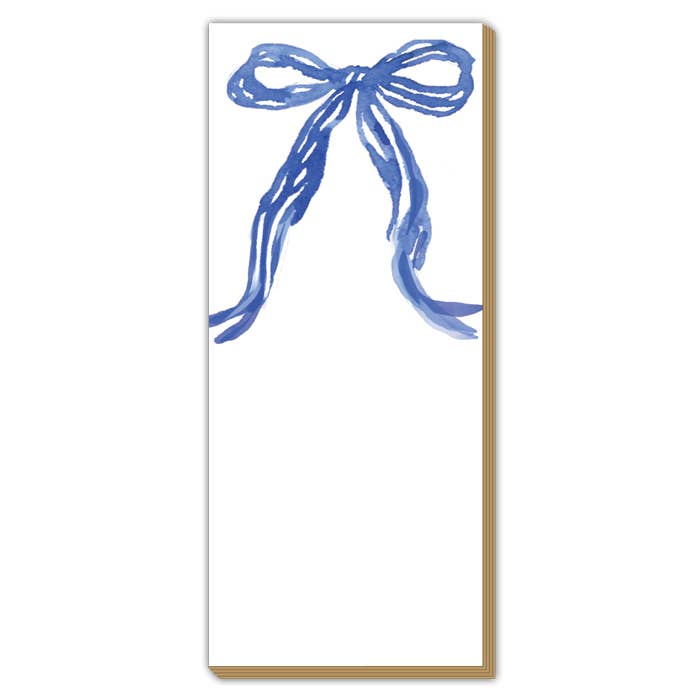 Blue Bow Pad