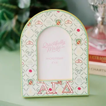 Greek Print Picture Frame