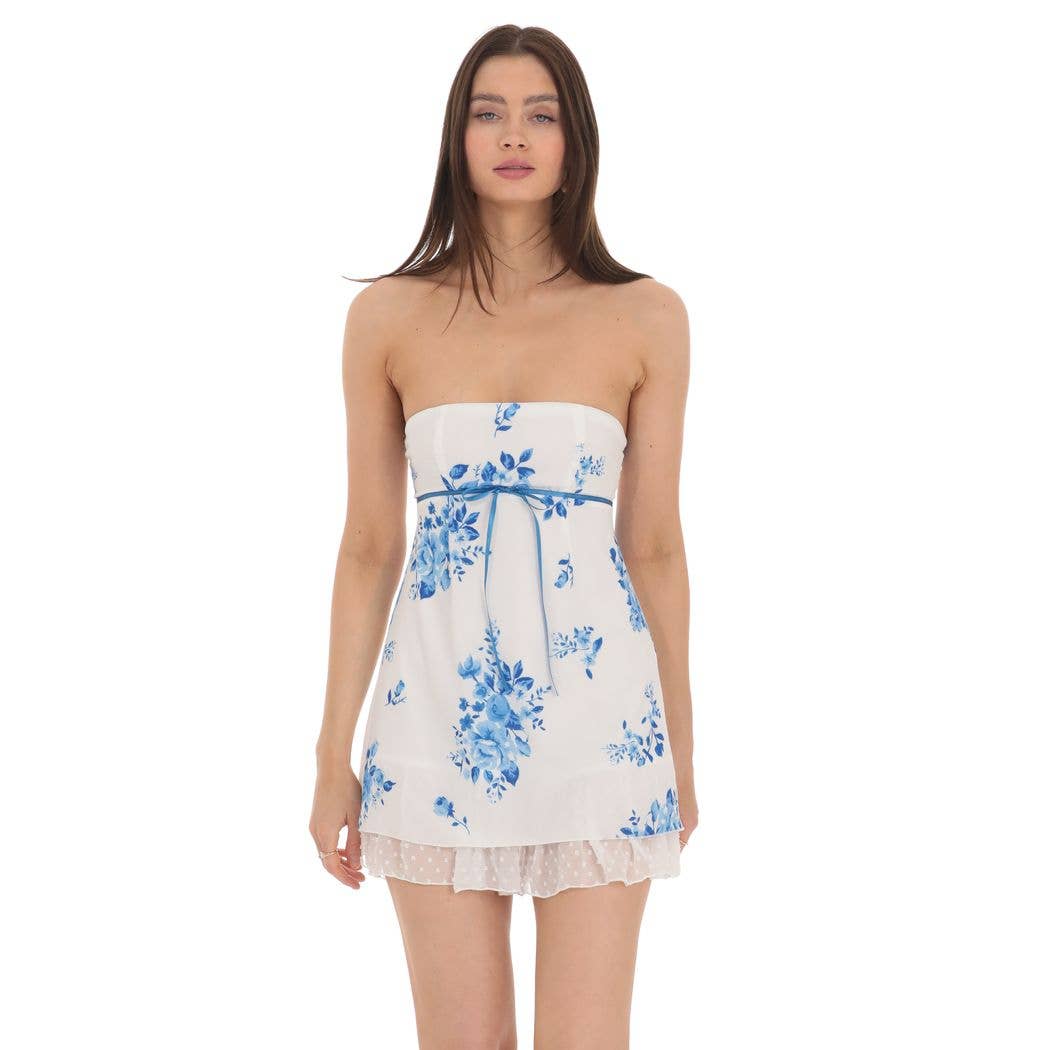Blue Ribbon Dress