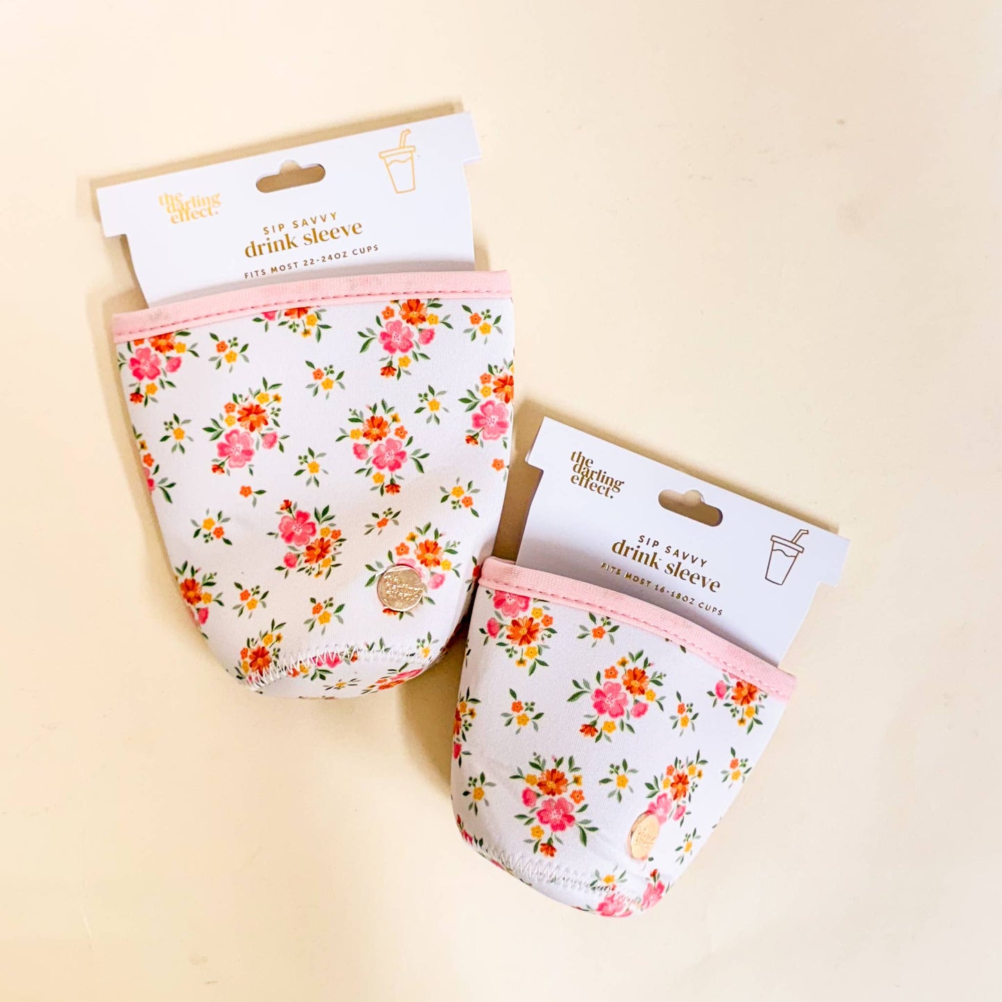 Sip Savvy Drink Sleeve-Endless Daydream Cream Regular