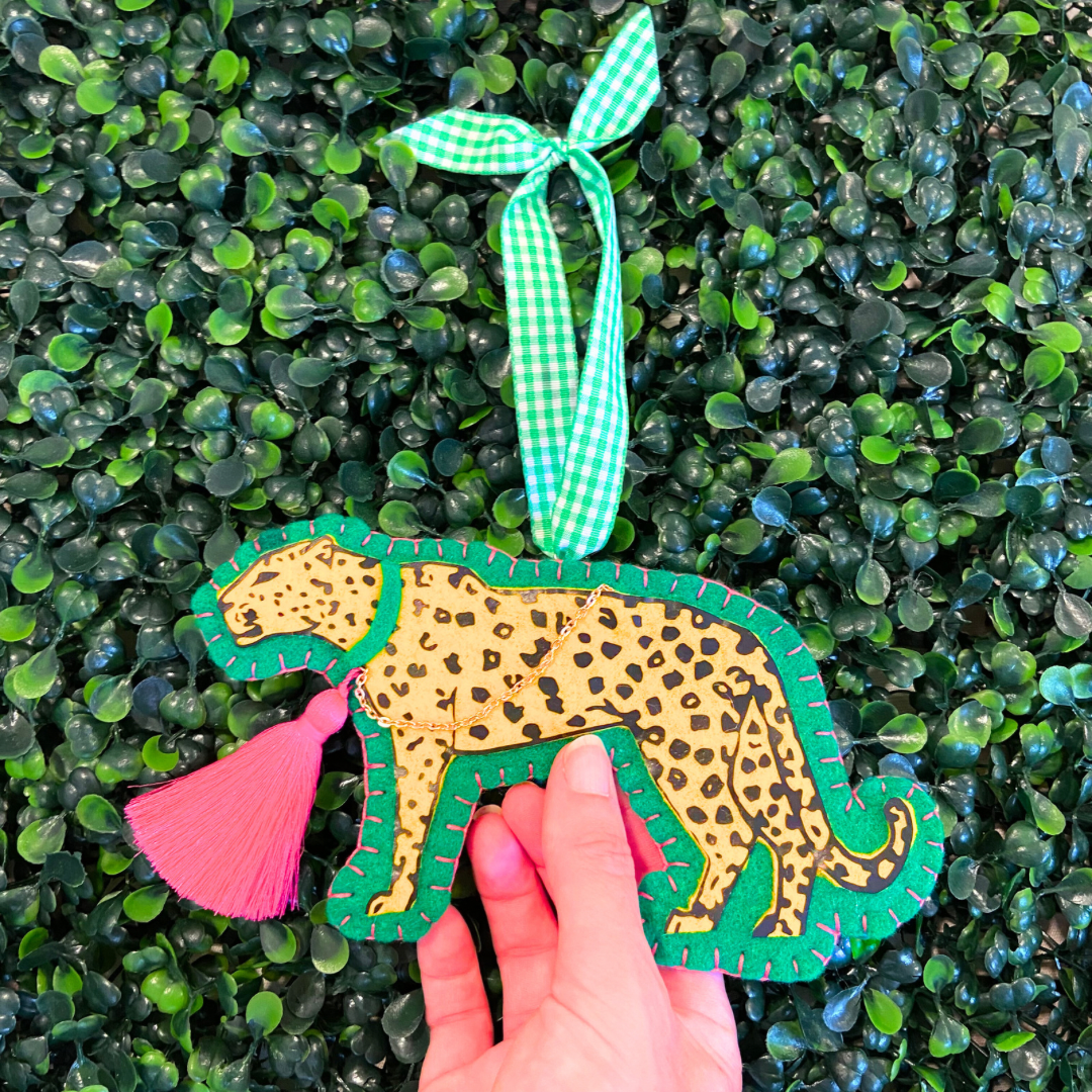 Classic Leopard Ornament