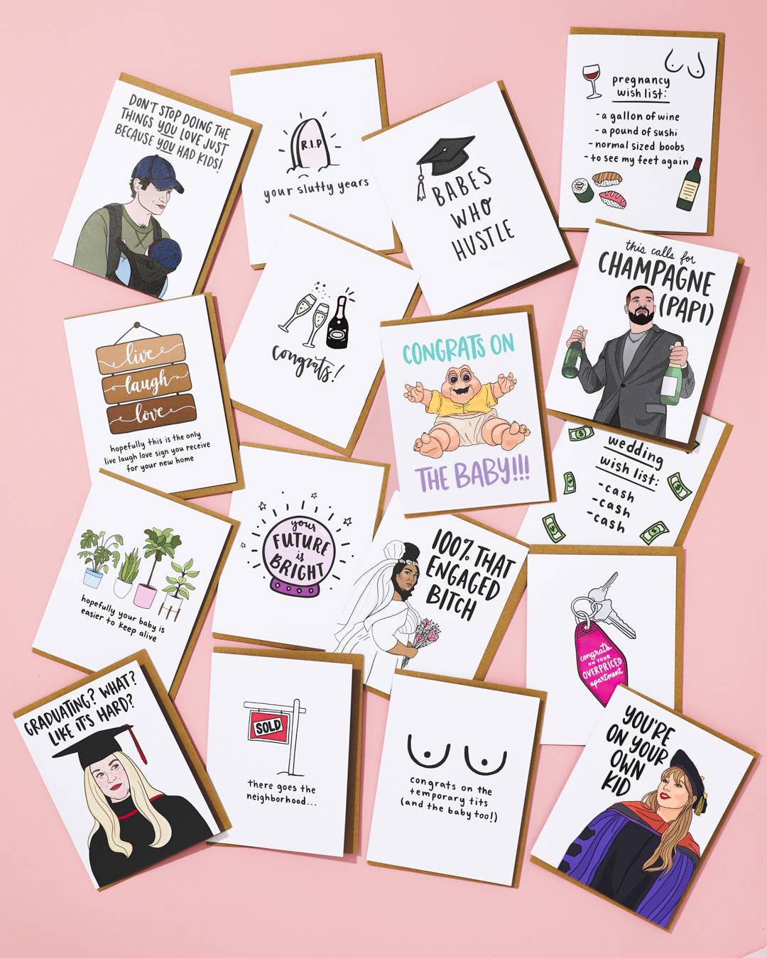 Congrats! Champagne Card