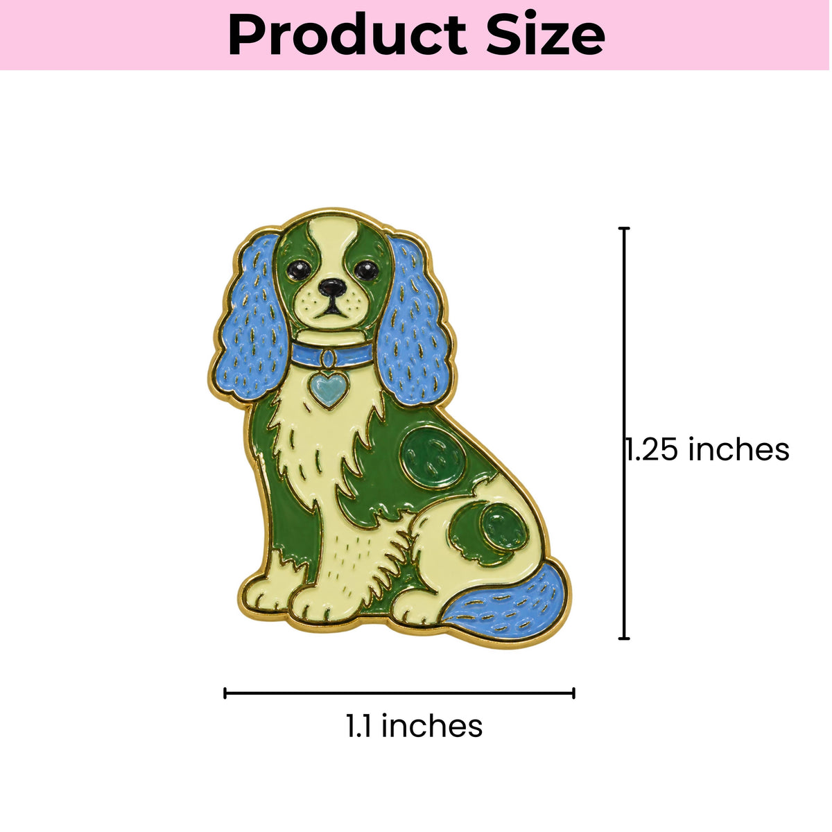Blue Spaniel Needle Minder