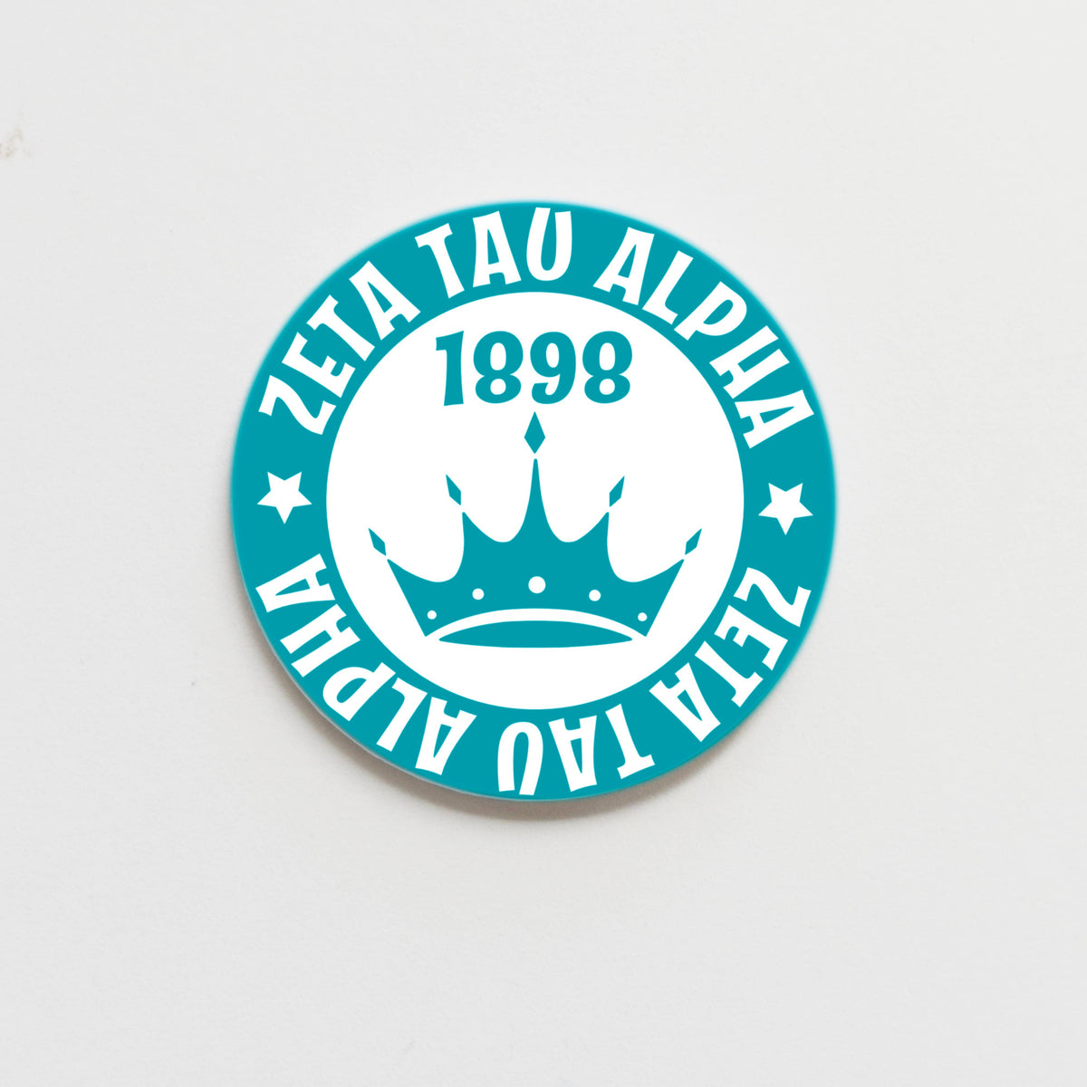 Zeta Tau Alpha Greek Merit Button