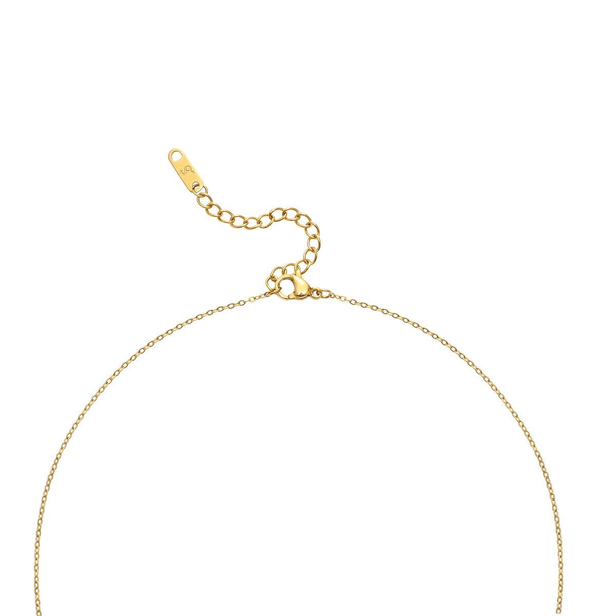 Phi Mu - Heart Tag Necklace