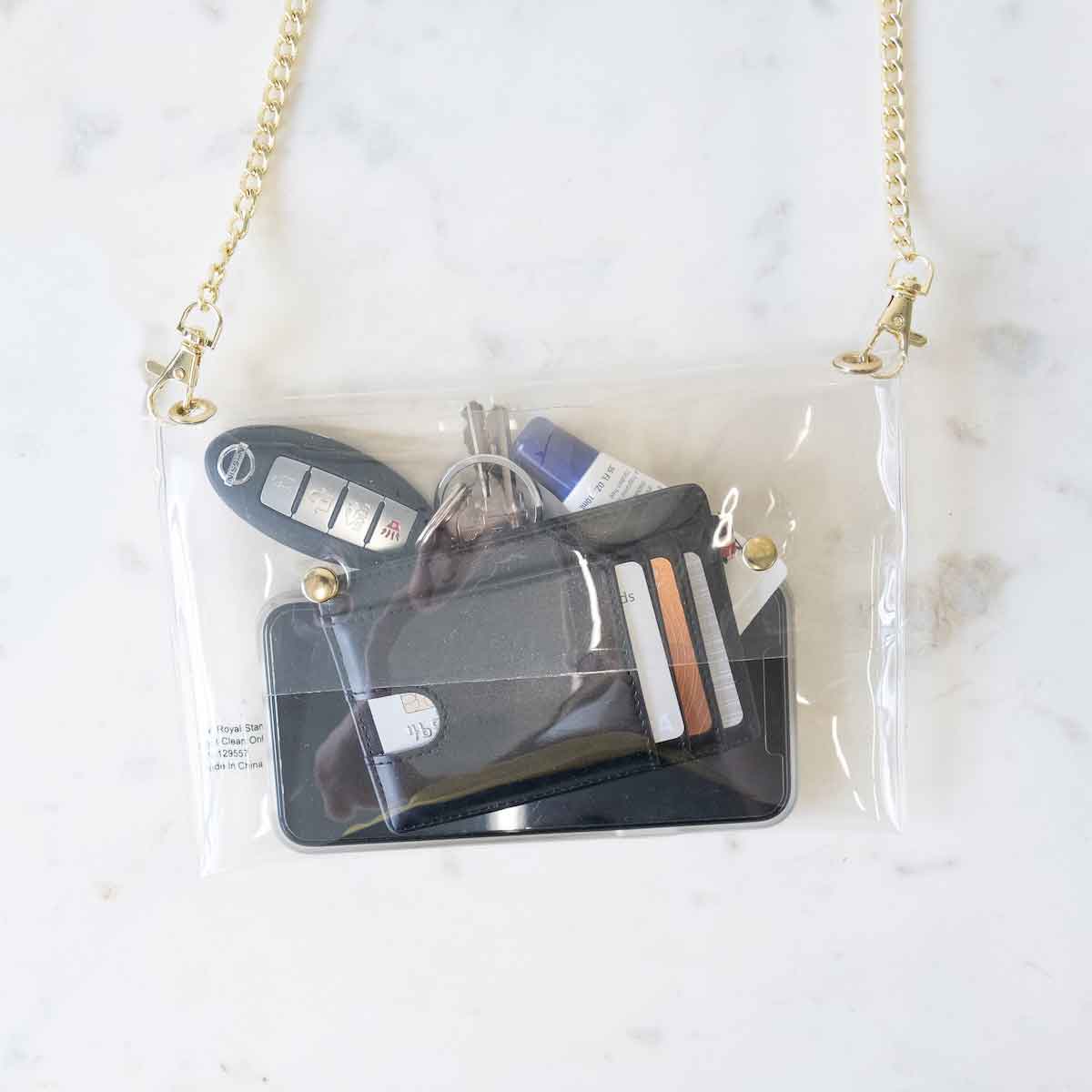 Envelope Clear Crossbody