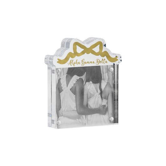 Greek Acrylic Bow Frame