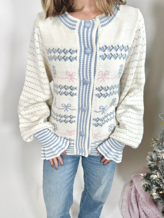 Blue Christmas Sweater