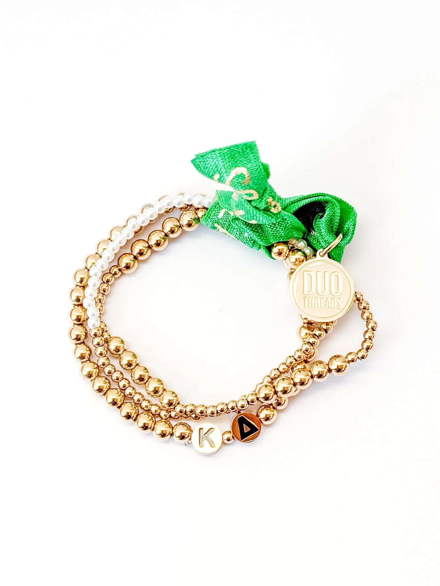 The Everyday Gold Bracelet Sorority Stack