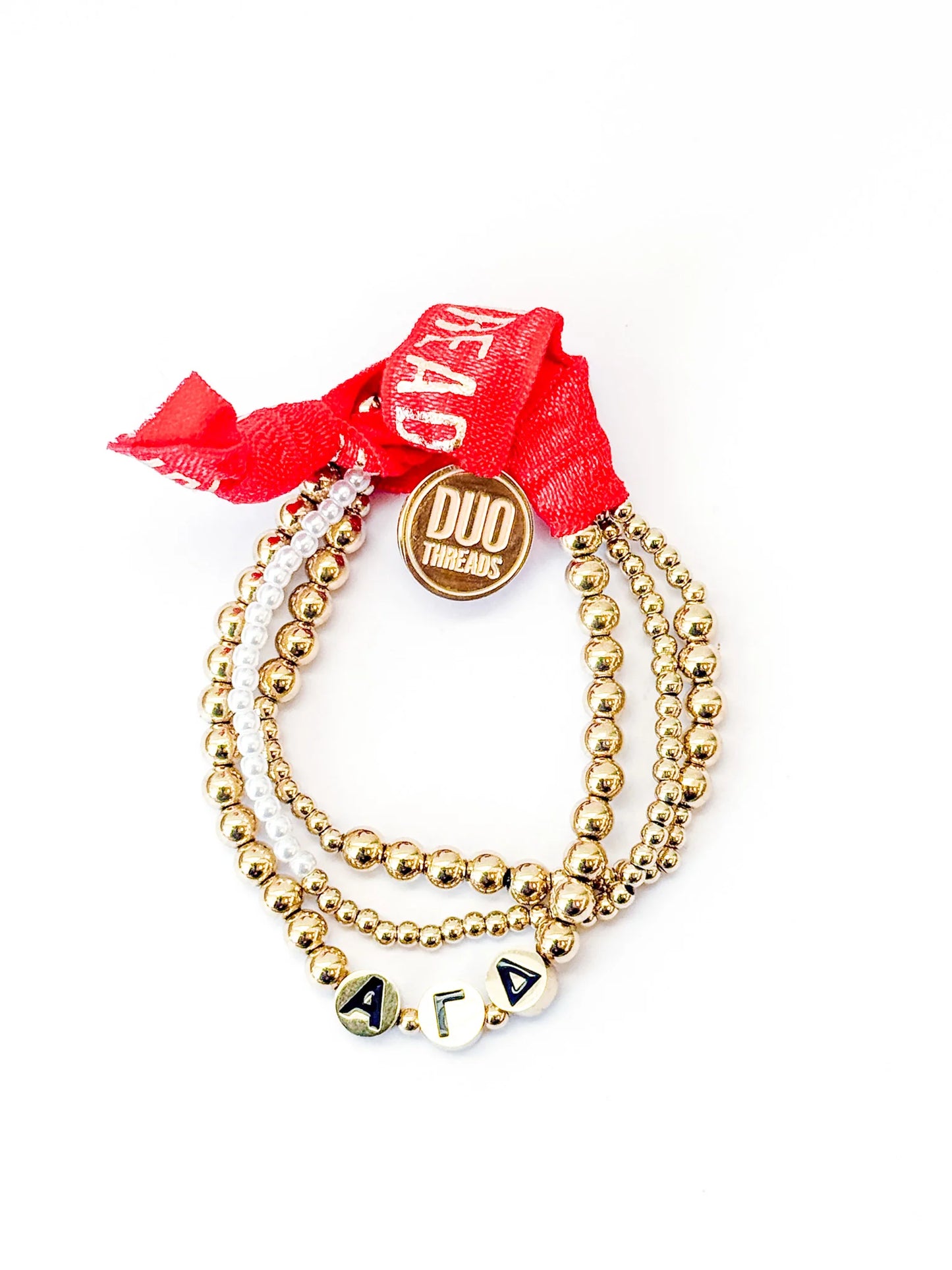 The Everyday Gold Bracelet Sorority Stack
