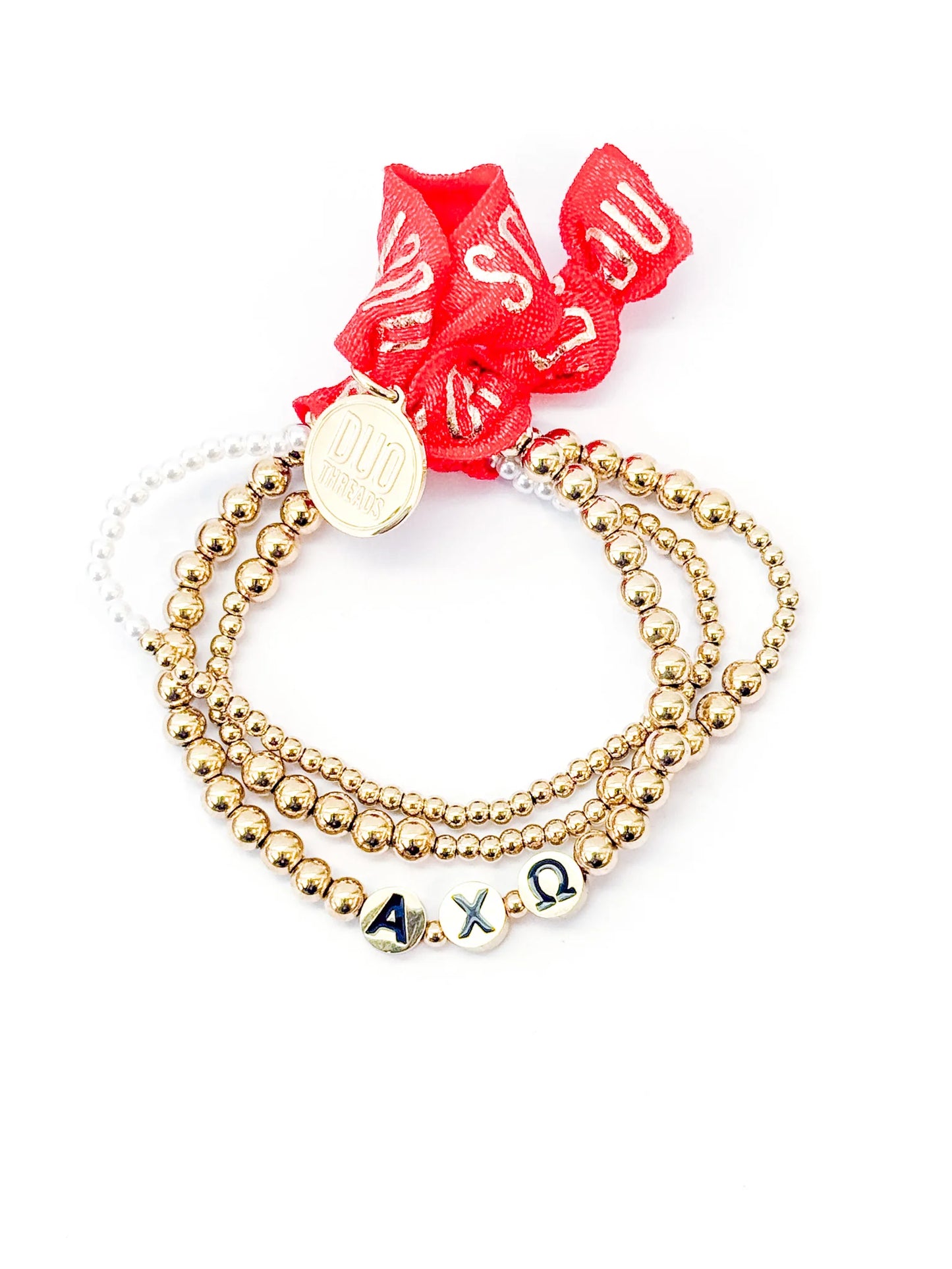 The Everyday Gold Bracelet Sorority Stack
