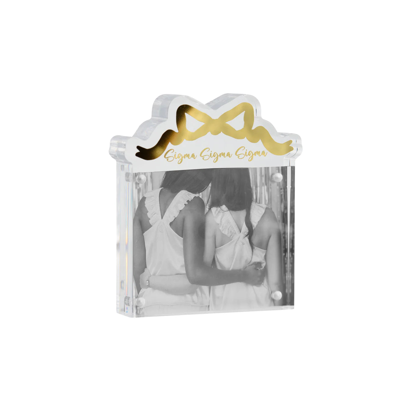 Greek Acrylic Bow Frame