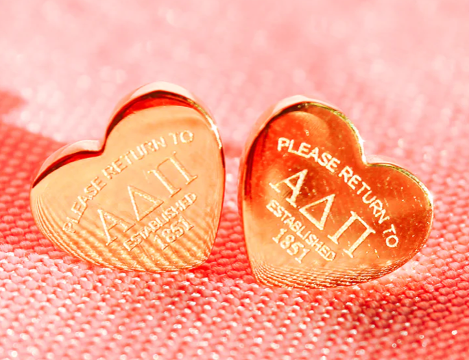 Return to Sender Heart Earrings