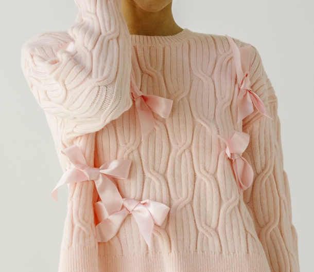 Sugar Plum Sweater - Baby Pink FINAL SALE