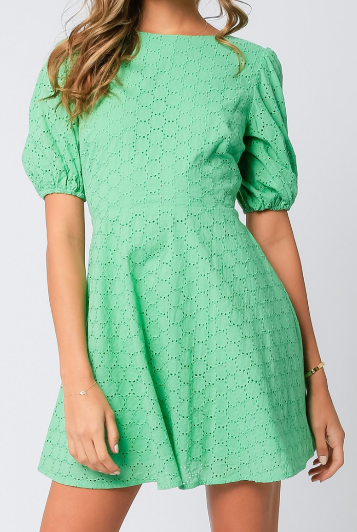 Whitney Dress - GREEN
