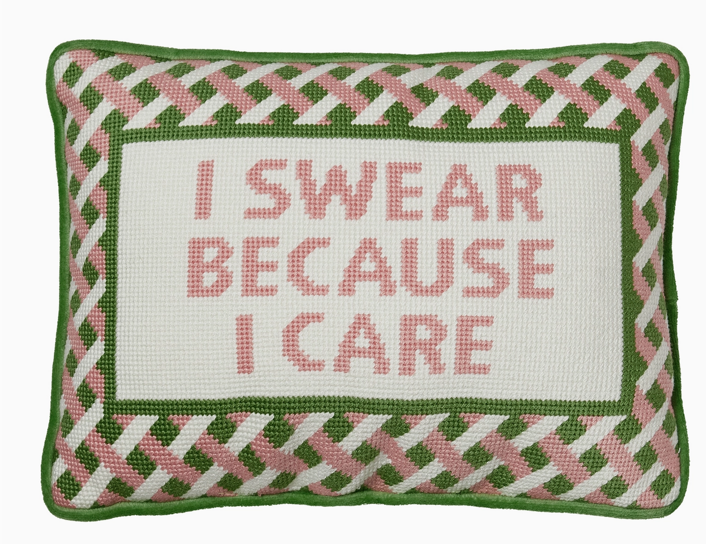 I Swear Because I Care Pillow