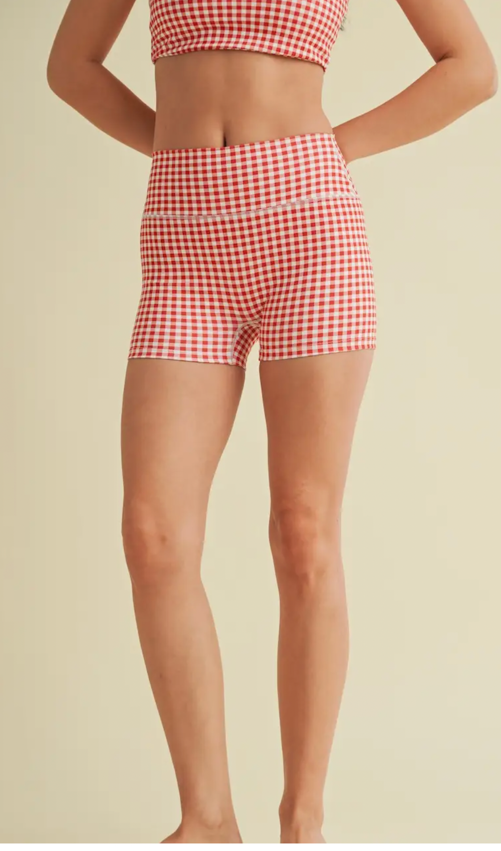 Gingham Short Set