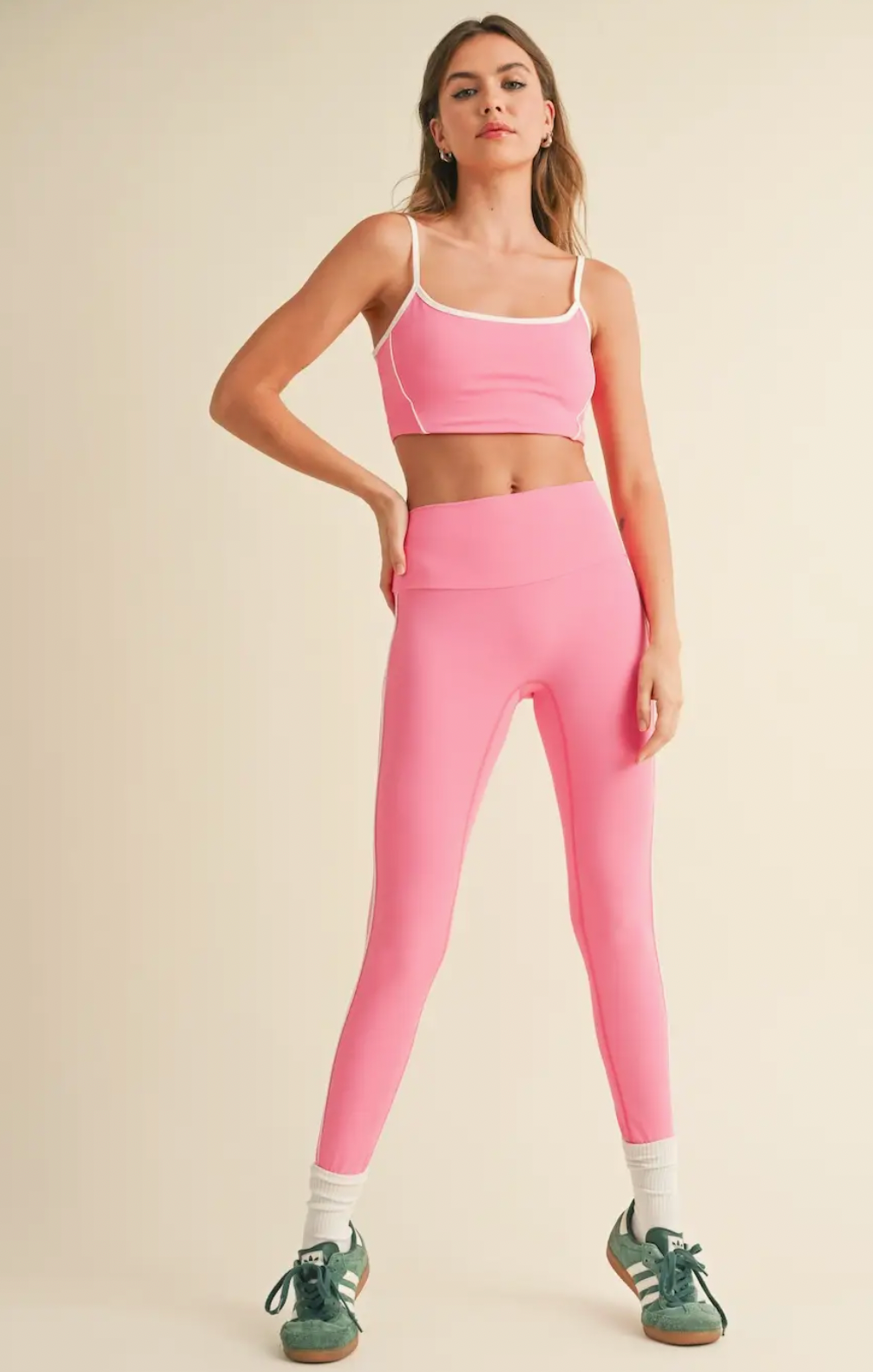 Wednesday Pink Athletic Set
