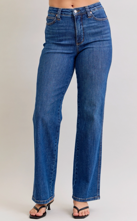 Judy Blue Tummy Control Straight Jean