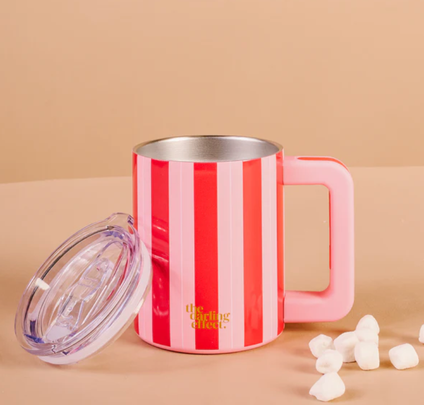 14oz Peppermint Stripe Mug