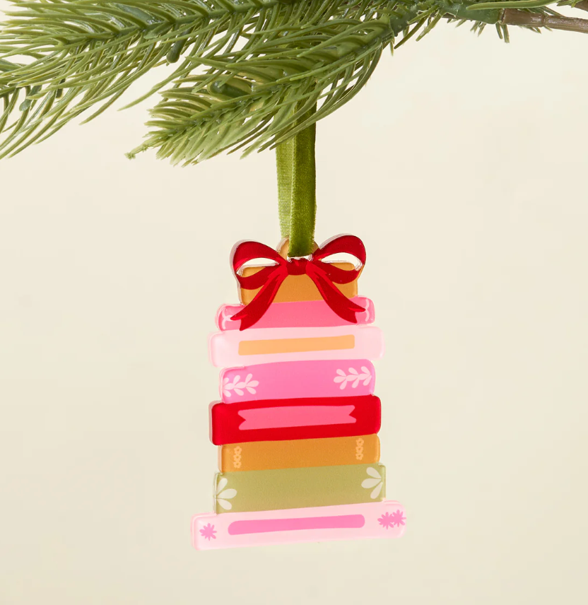 Book Acrylic Ornament