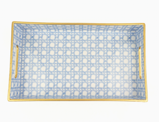 Blue Cane Tray