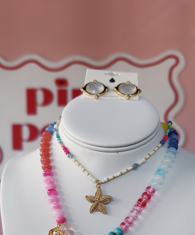 Starfish Beaded Necklace