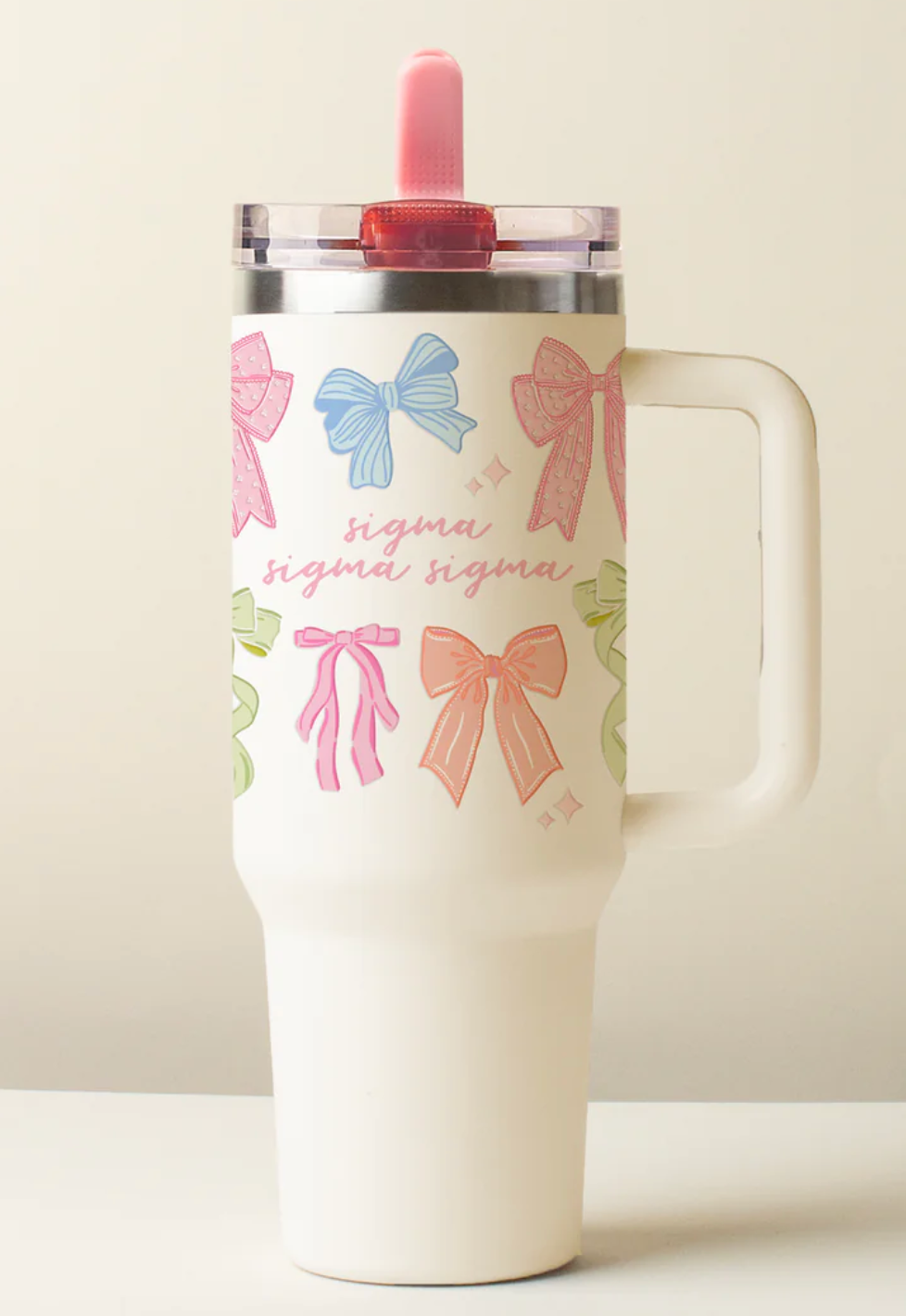 Sorority Flip Straw Tumbler