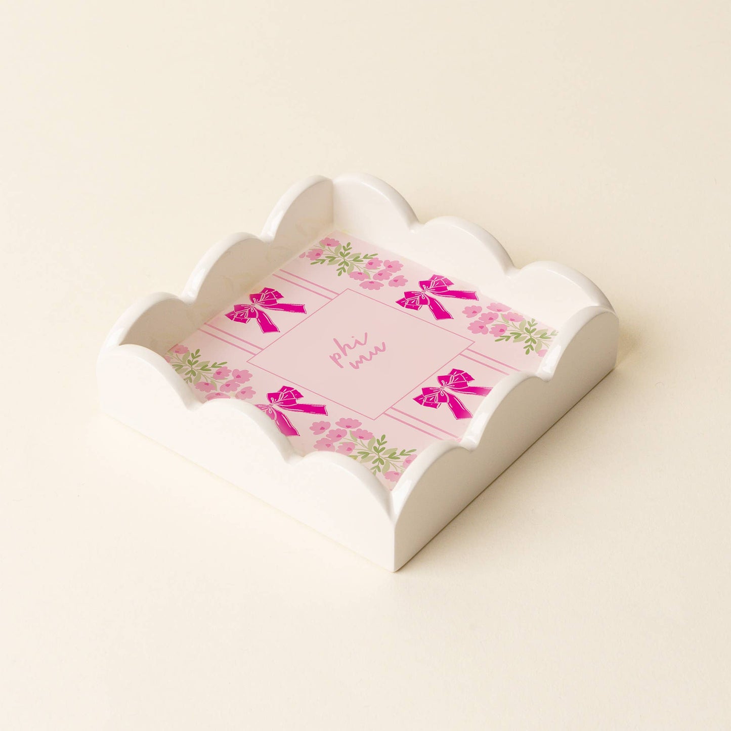 Sorority Scallop Trinket Tray