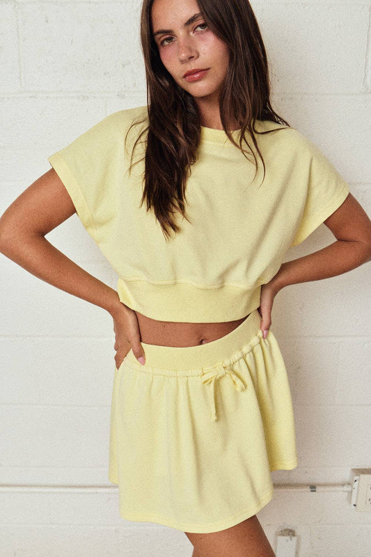 Butter Skort Set