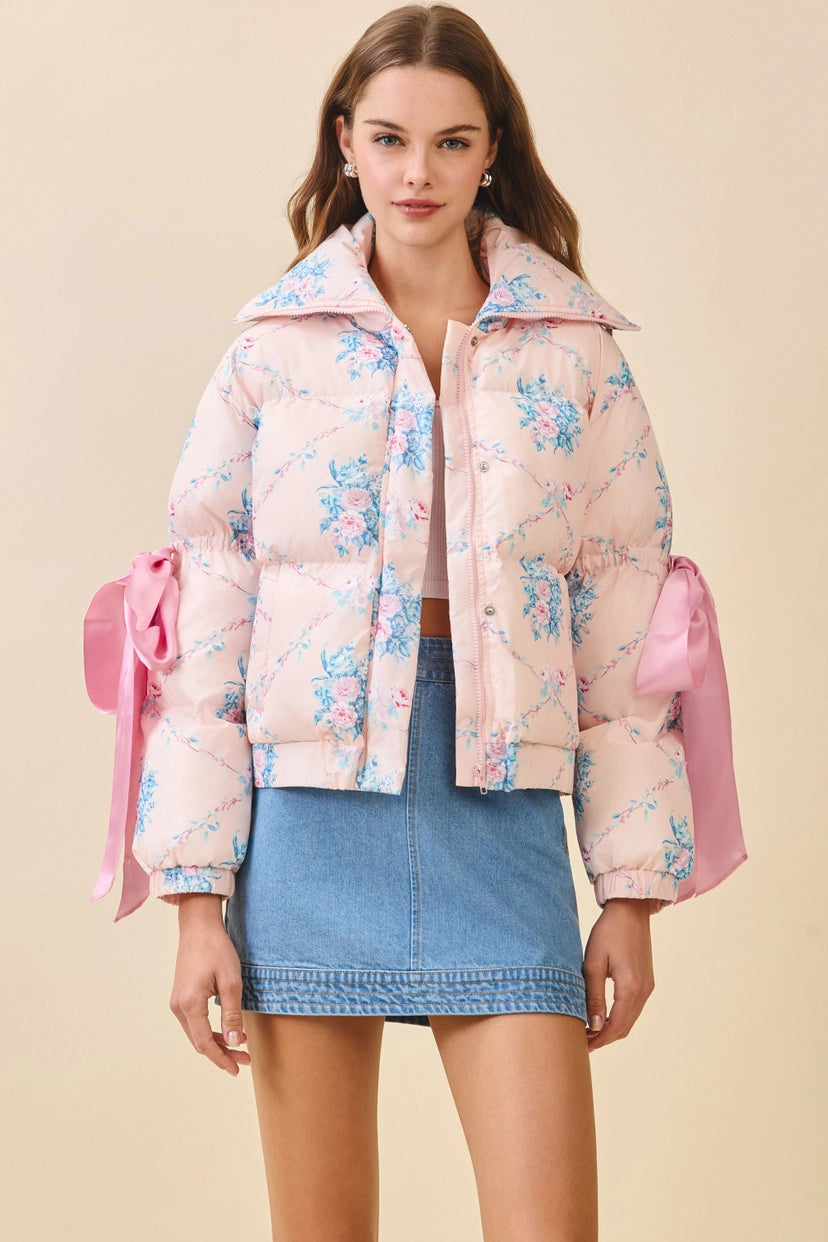 Sugar Plum Puffer Jacket