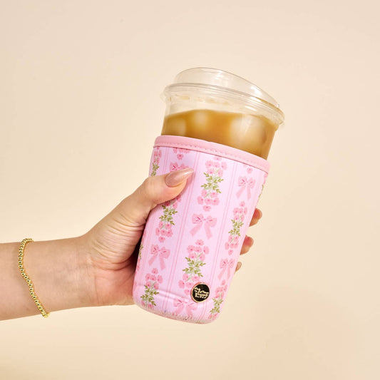 Sip Savvy Drink Sleeve–Large–Oh So Fancy Pink