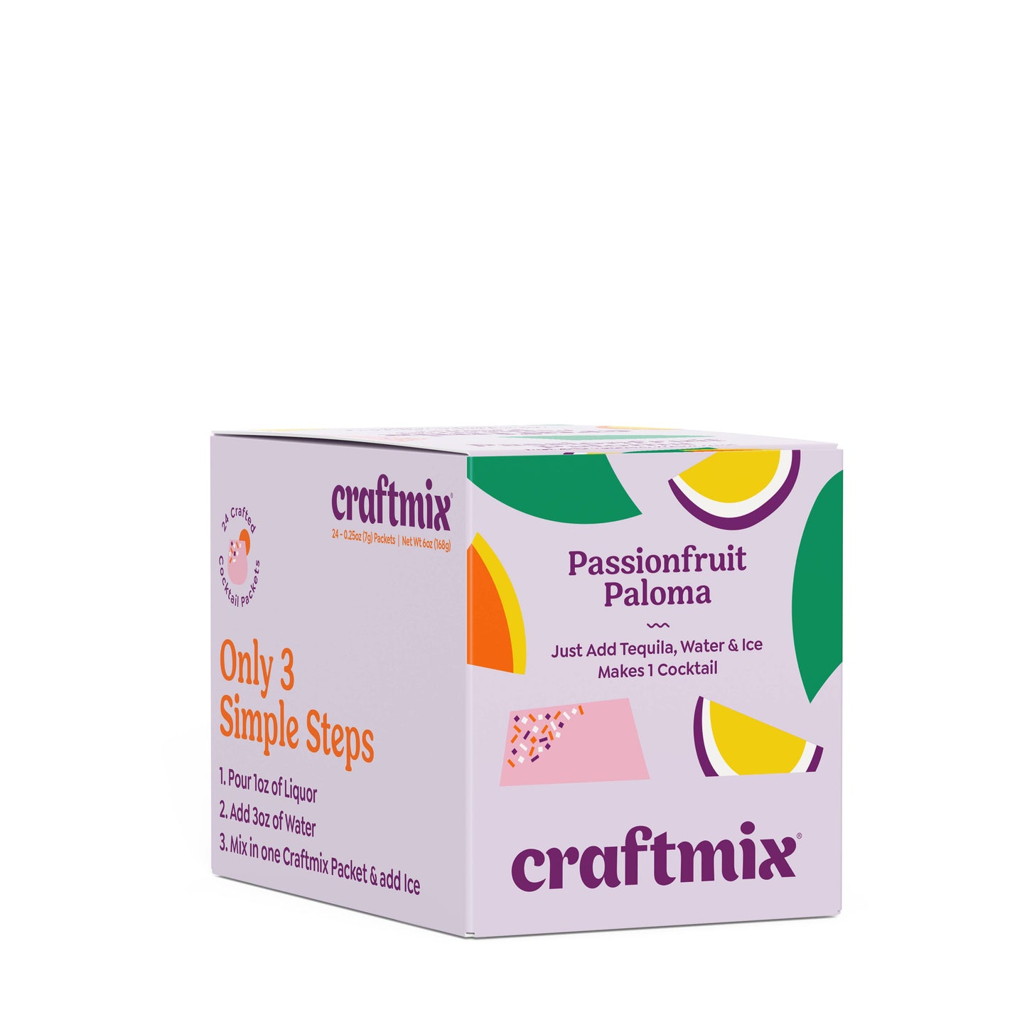 Passionfruit Paloma Cocktail / Mocktail Mixer- Single Packet