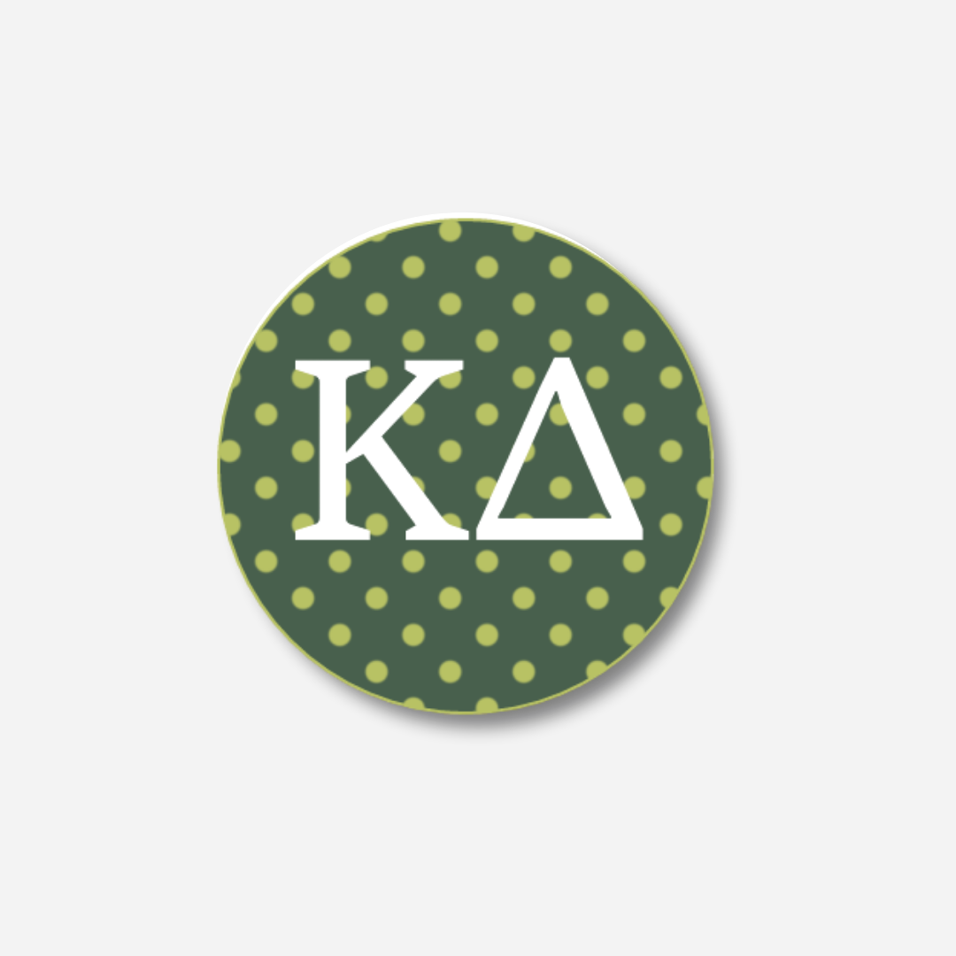 Kappa Delta Dots Button
