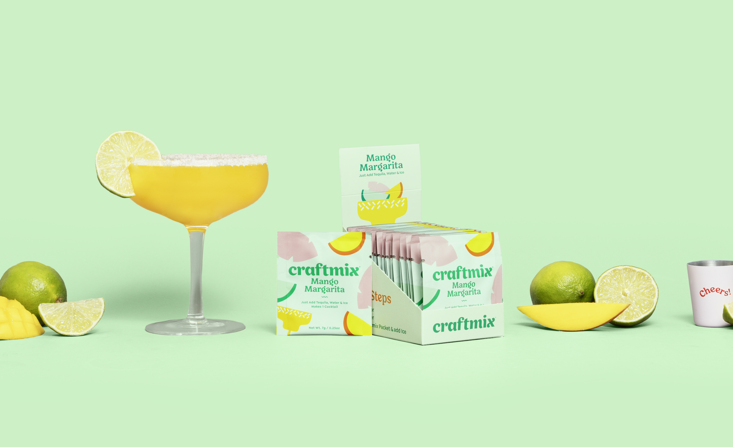 Mango Margarita Cocktail / Mocktail Mixer - Single Packet