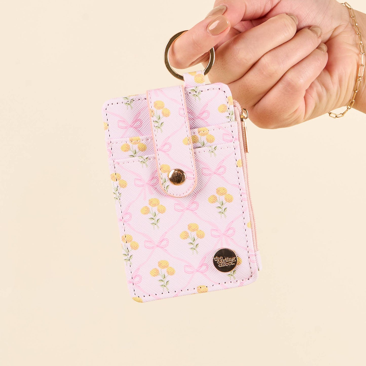 Keychain Wallet-Marigold Lane Pink