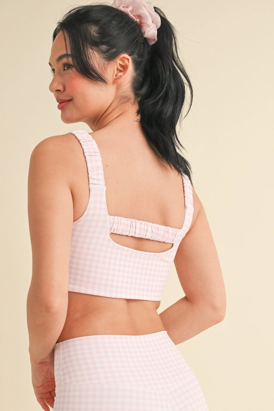 Gingham Athletic Set