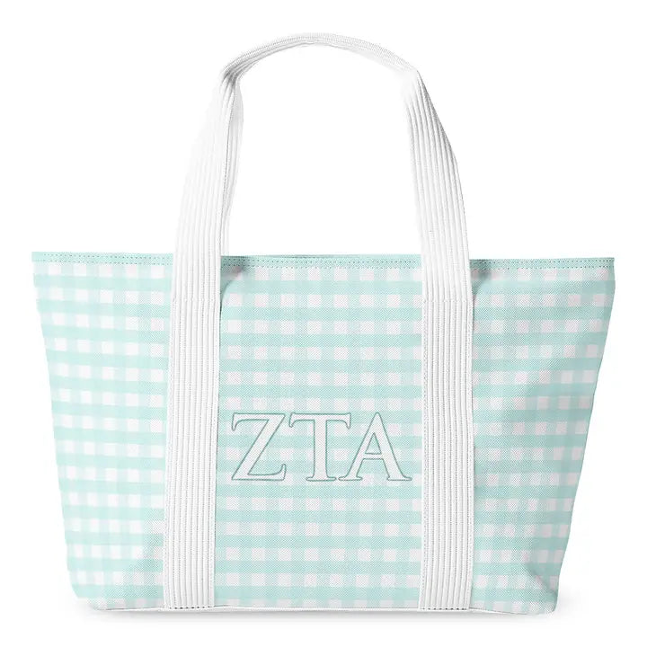 Sorority Ginham Tote
